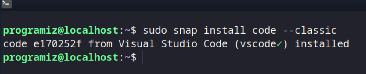 Install VS Code in Linux Install VS Code in Linux