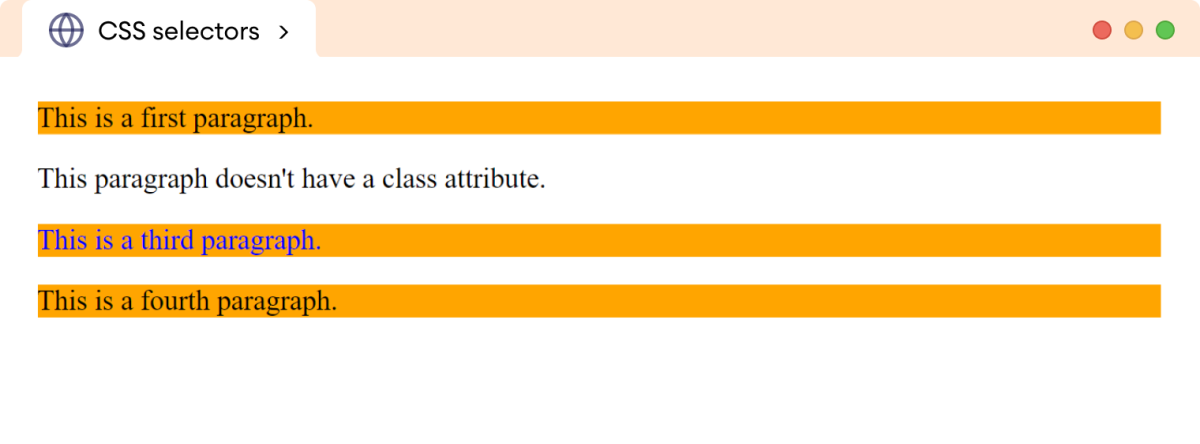 CSS Attribute Selector Example CSS Attribute Selector Example