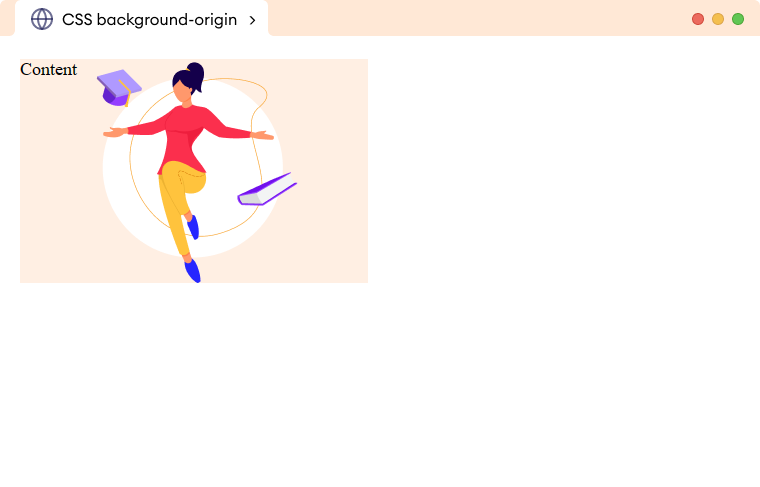CSS Background Origin Example CSS Background Origin Example