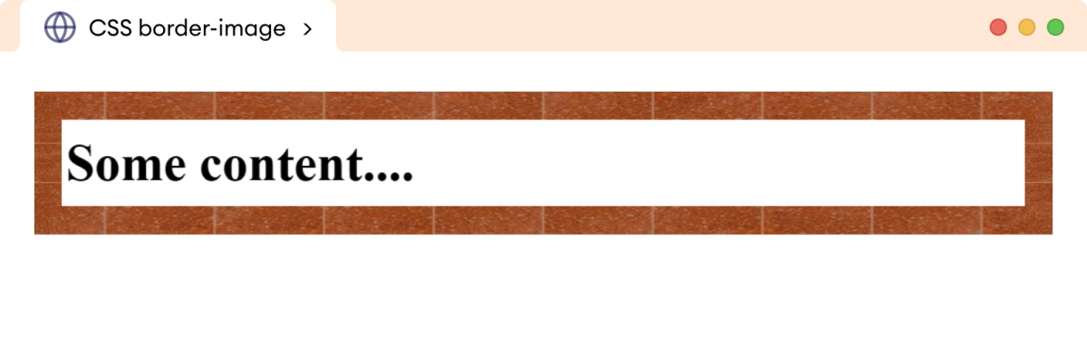 CSS Border Image Example CSS Border Image Example
