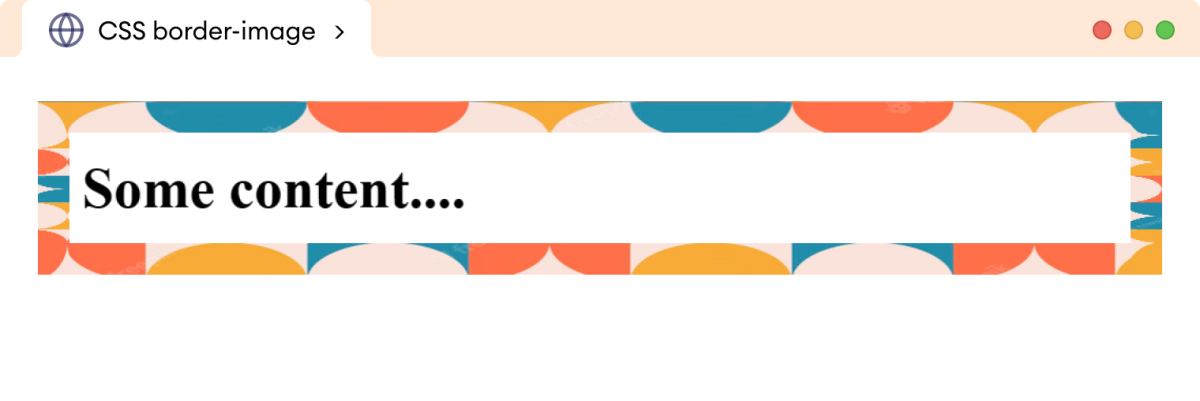 CSS Border Image Example CSS Border Image Example