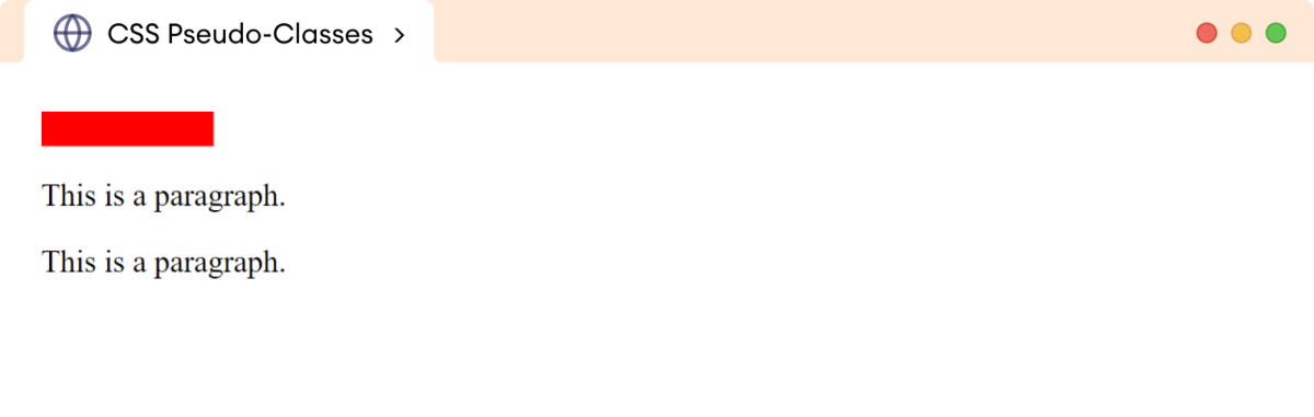 CSS Empty Pseudo-Class Example CSS Empty Pseudo-Class Example