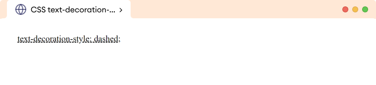 CSS Text Decoration Example CSS Text Decoration Example Description