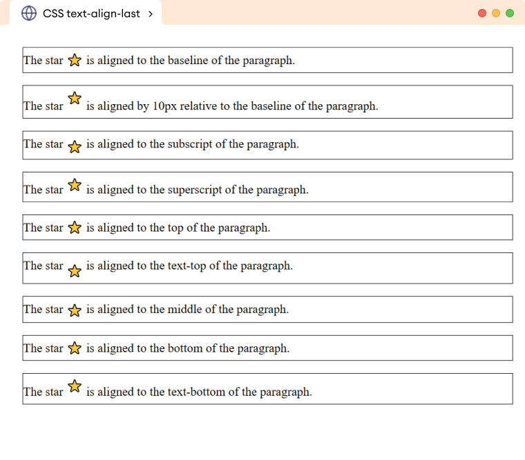 CSS Vertical Align Example CSS Vertical Align Example Description