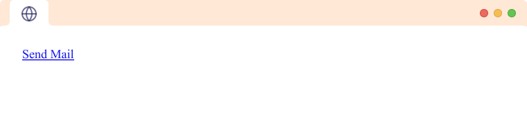 HTML email Link A HTML mailto Link tag
