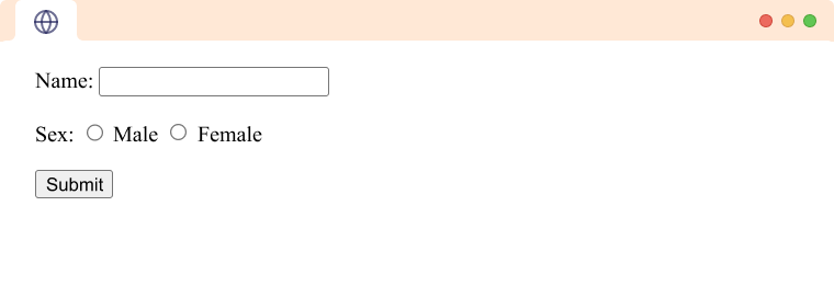 HTML Form Example Example of a HTML Form with Form Inputs