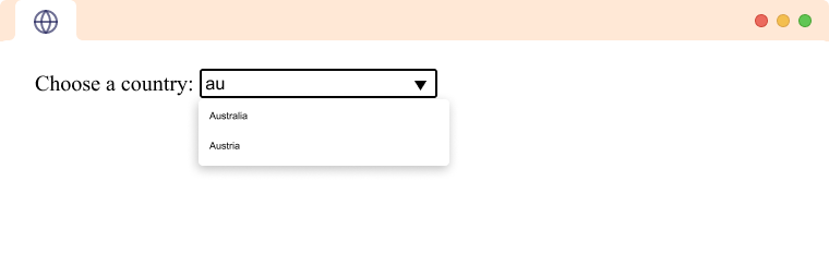 HTML Datalist tag HTML Datalist tag