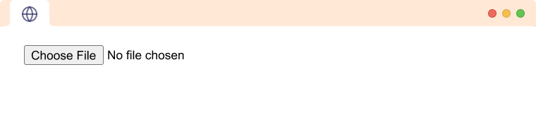 HTML Input type file tag example An Input Tag type file