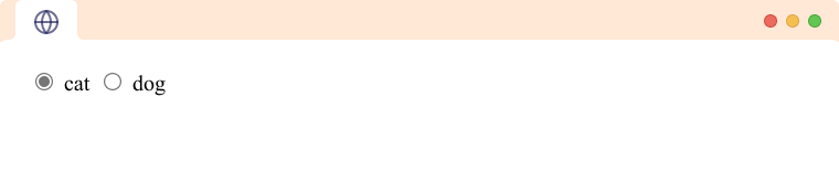 HTML Input type radio tag example An Input Tag type radio
