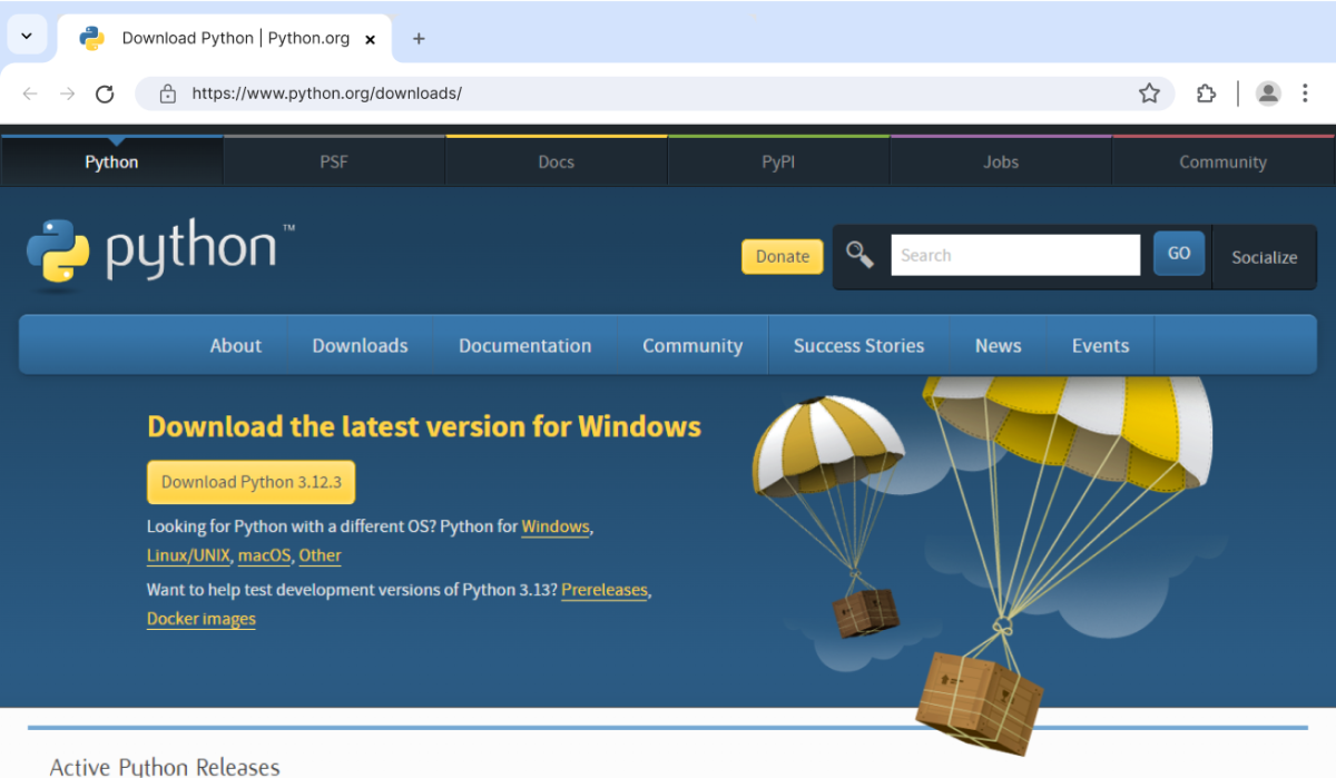 Python Download Page Python Download Page